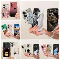 Oppo A40 – Funda de Silicona Suave con Diseño Cool Dragon