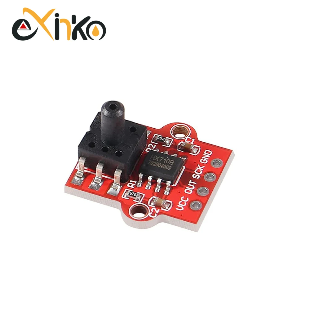 Módulo Sensor de presión barométrica Digital, placa controladora de nivel de agua de 0- 40KPa, Sensor de flujo de líquido HX710B, 1-10 Uds. - imagen 3
