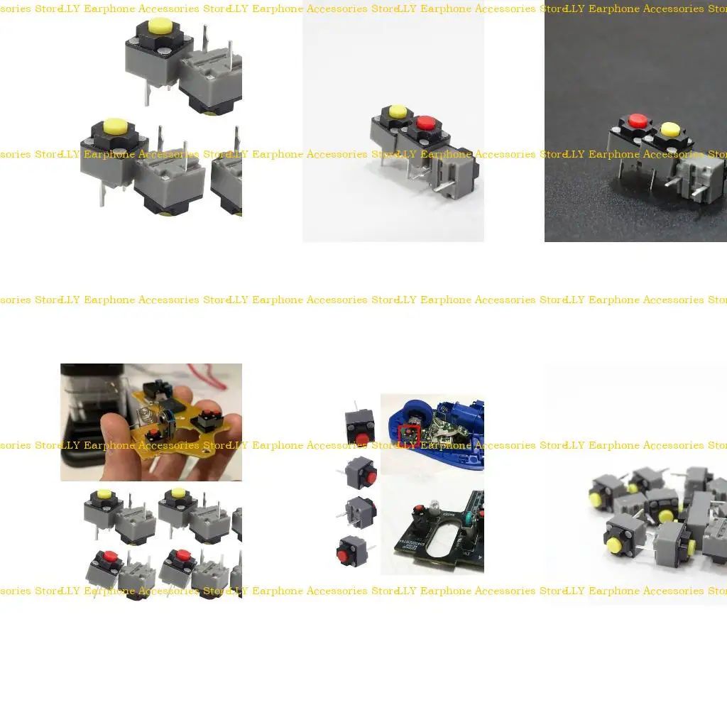 462E 5pcs 6x6x7.3 mm Kailh Square Micro Switch Switch interruptor puede reemplazar interruptor micro rectángulo