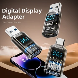 Adaptador USB-C macho a USB-A hembra 3.2 de 10 Gbps