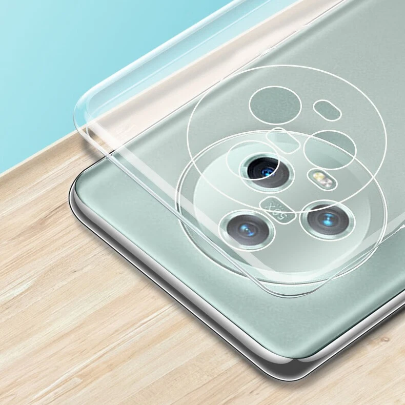 Funda de teléfono FINA Original para Huawei Honor Magic5 Magic 5 Pro Lite 5Pro 5Lite 5G, protección de cámara de sílice transparente y suave, cubierta de lujo - imagen 5