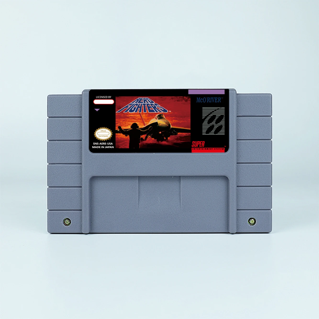 Aero Fighters Action-Spiel für SNES 16-Bit-Spielkarte für USA NTSC-Version SNES-Videospielkonsole FÜR Nintendo
