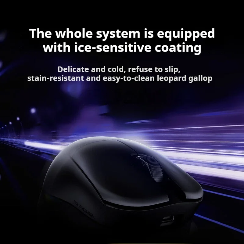 Ratón inalámbrico ATK U2, ratón triple modo ligero Paw3950 Paw3395 8000Hz, ratón para juegos de bajo retardo, accesorios para PC para jugadores FPS - imagen 2