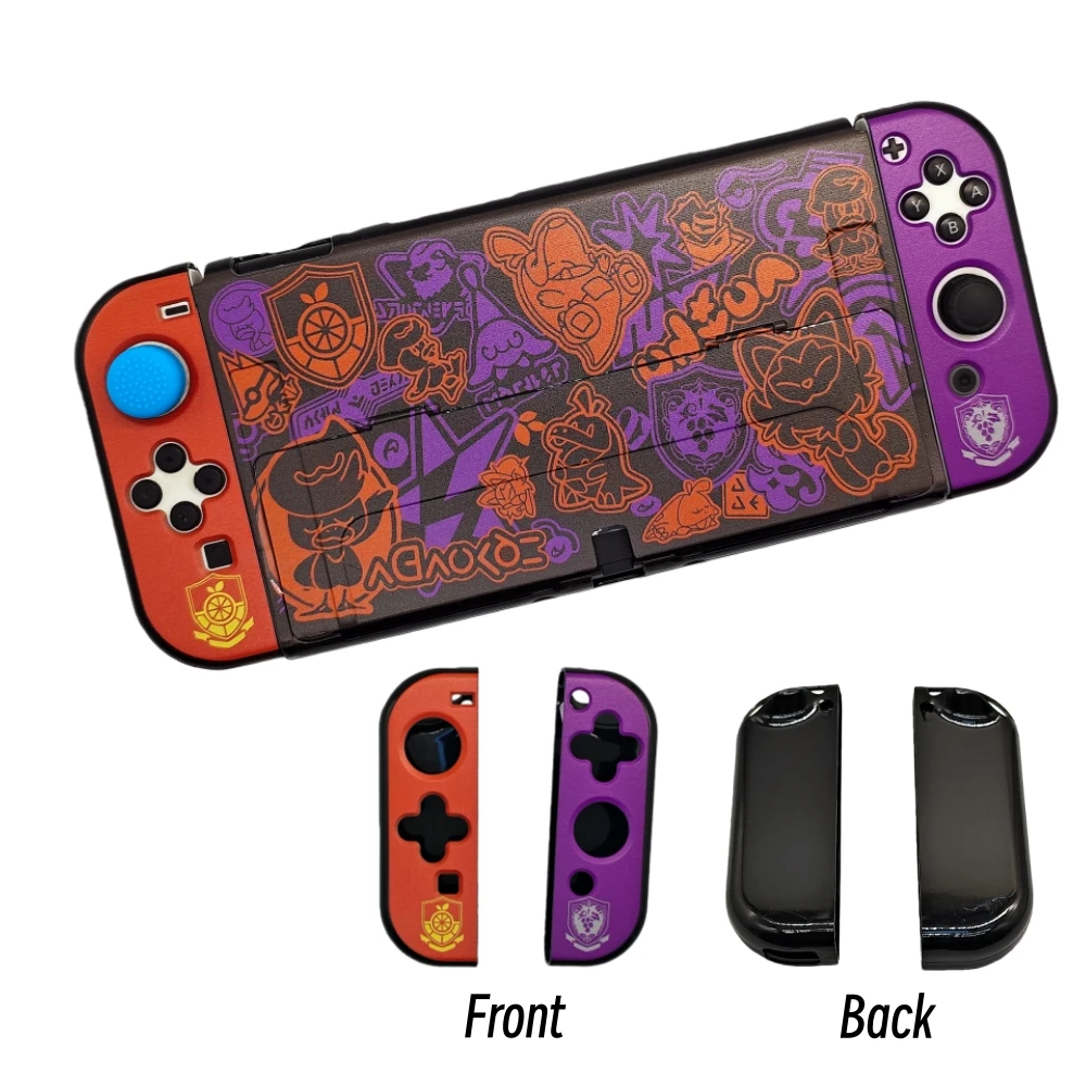 Nueva funda protectora para interruptor OLED, cubierta de carcasa para controlador de Gamepads NS OLED, protección completa resistente a los arañazos - imagen 5