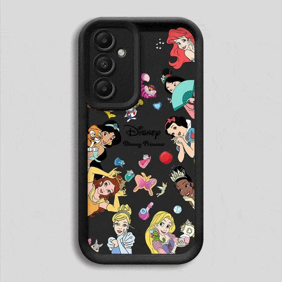 Funda de teléfono de princesa de Disney para Samsung, carcasa blanda para Galaxy A16 A33 A34 A12 A13 A14 A22 A32 A23 A24 A26 A36 A56 - imagen 2