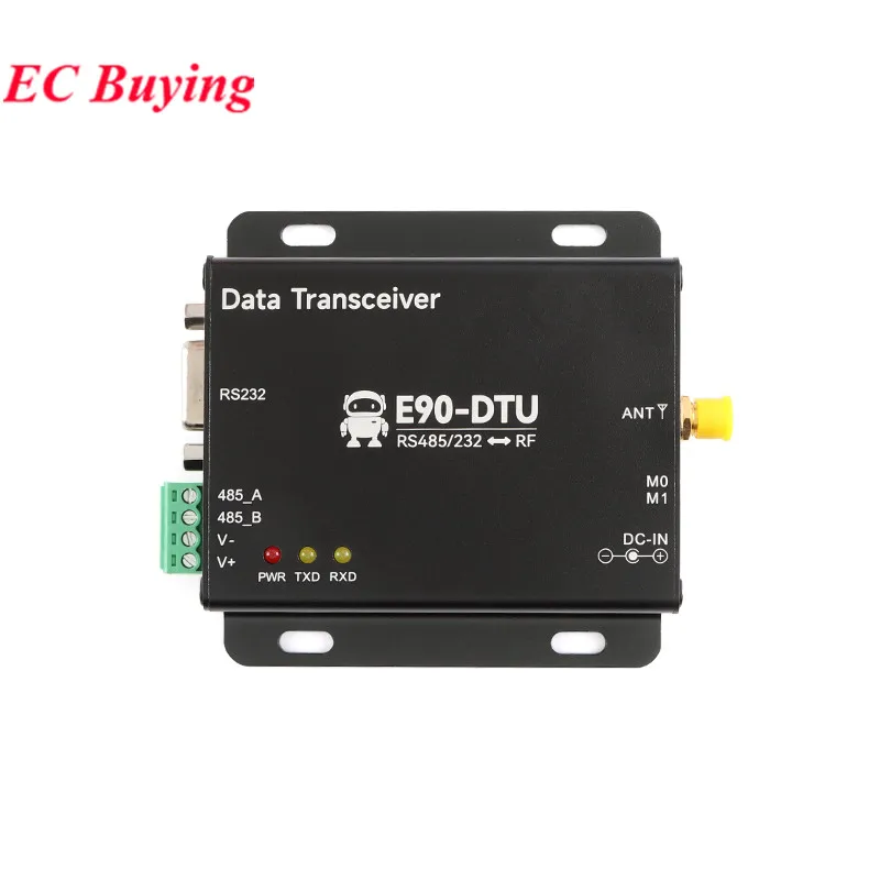 SX1278 SX1276 LoRa Transceptor de datos inalámbrico RS232 RS485 1W IoT E90-DTU(433L30) 30dBm 433MHz Transmisor y receptor Módulo RF - imagen 4