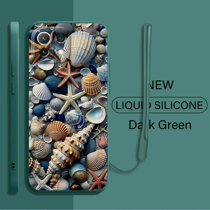 Marinc Life Crabs Lobsters Cool funda de teléfono para Xiaomi Mi 11 12 Lite 10T 11T 12T Pro 13 funda suave - imagen 5