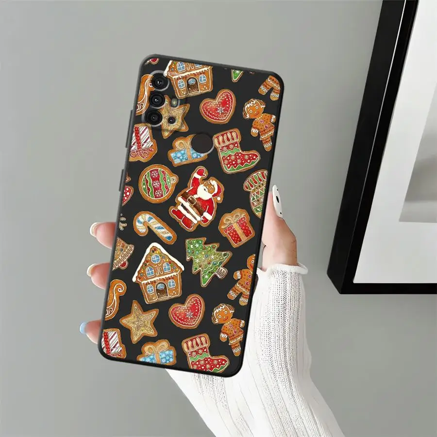 Funda para Motorola Mot G32 G60s G22 Edge40 G52 Edge 20 Pro 30 Lite G50 G71 G60 G51 G73 G53 G30 funda negra suave para teléfono G31 - imagen 3