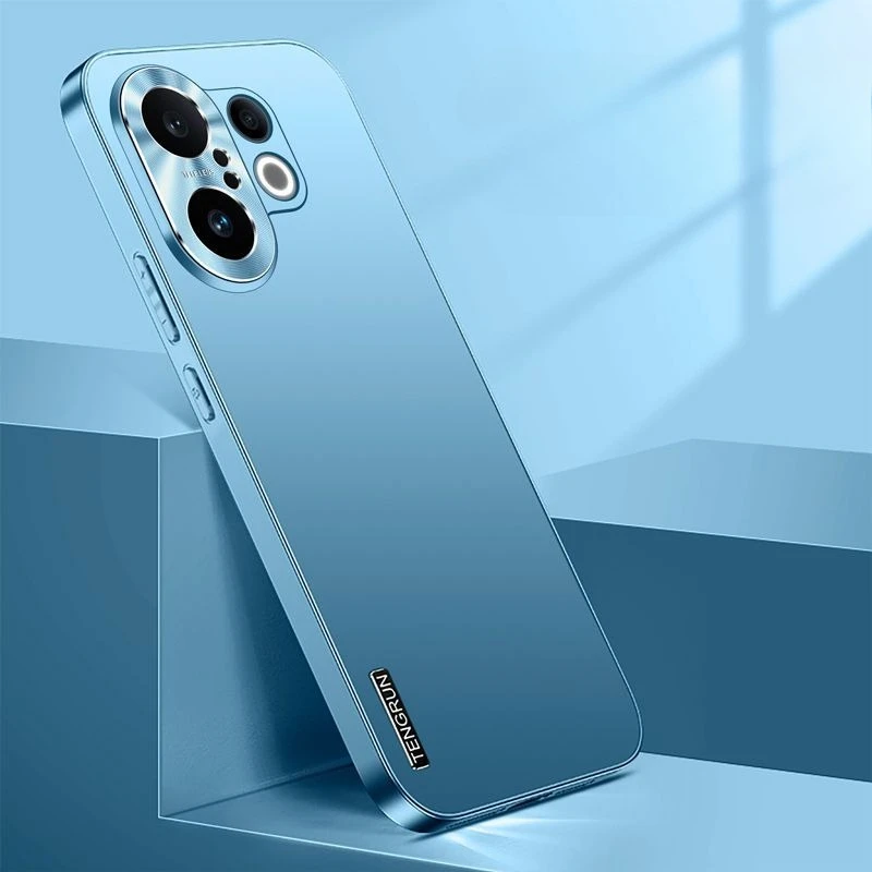 Funda mate para VIVO X200 FE S30 Pro Mini antideslizante disipación de calor lente de Metal anticaída cubierta de PC para VIVO X200 FE parachoques