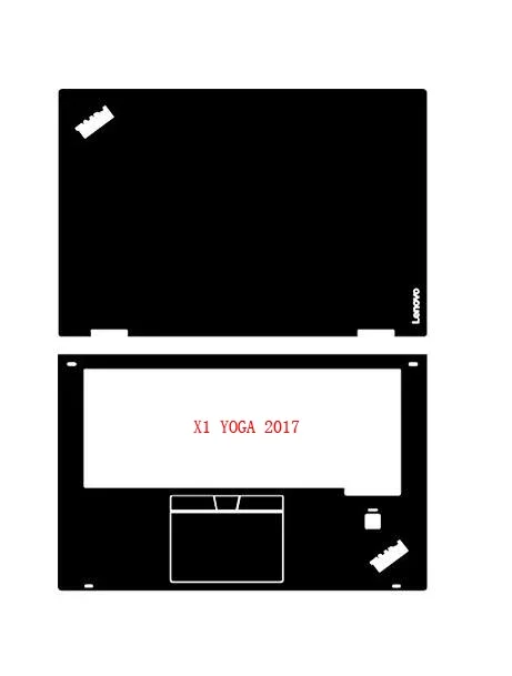 1xTop + 1x cubierta adhesiva de piel para reposamanos para Thinkpad T490 T495 T14 X1 YOGA 2021 2020 2019 2018 2017 2016 X220 E220S S220/L380 YOGA - imagen 5