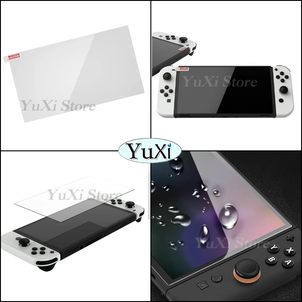 Protector de pantalla de vidrio templado para Switch 2 HD, película protectora transparente antiarañazos para accesorios de consola Switch2 - imagen 5