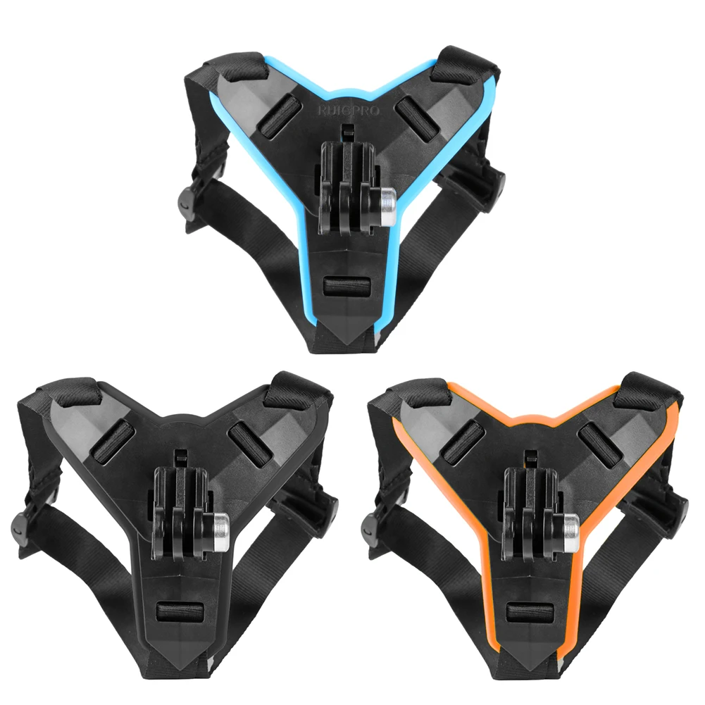 Soporte GoPro - Vista principal casco motocicleta