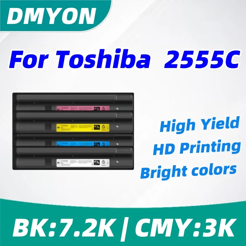 Toshiba E-Studio 2555C 프린터 3055C 3555C 토너 카트리지와 호환되는 4색 4555C 5055C 토너 카트리지 - imagen 2