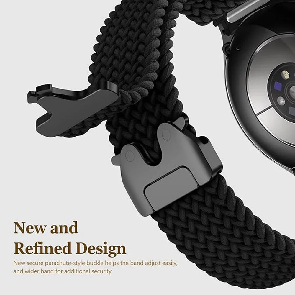 Bucle trenzado de paracaídas para Huawei Watch GT 6 46mm GT6Pro Correa 22 20mm Correa para Huawei Watch 5 4 3Pro GT6 5 4 3 46mm 42mm GT2e - imagen 3