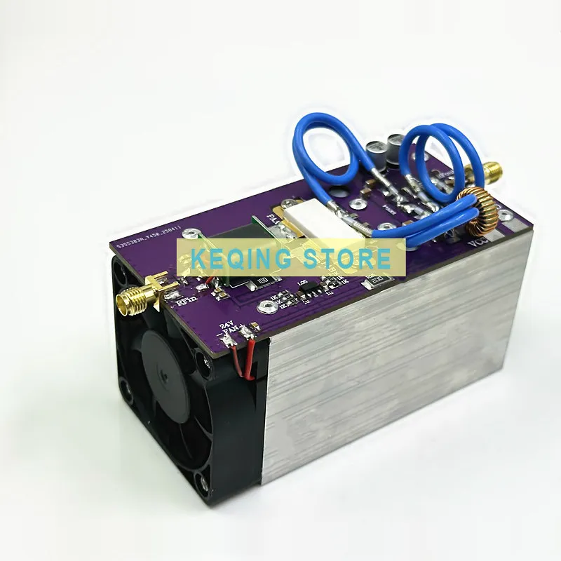 Módulo amplificador de potencia RF de 100W, 70MH-110MHz, 100MHz, módulo amplificador de potencia FM, placa amplificadora de potencia de modulación de frecuencia FM