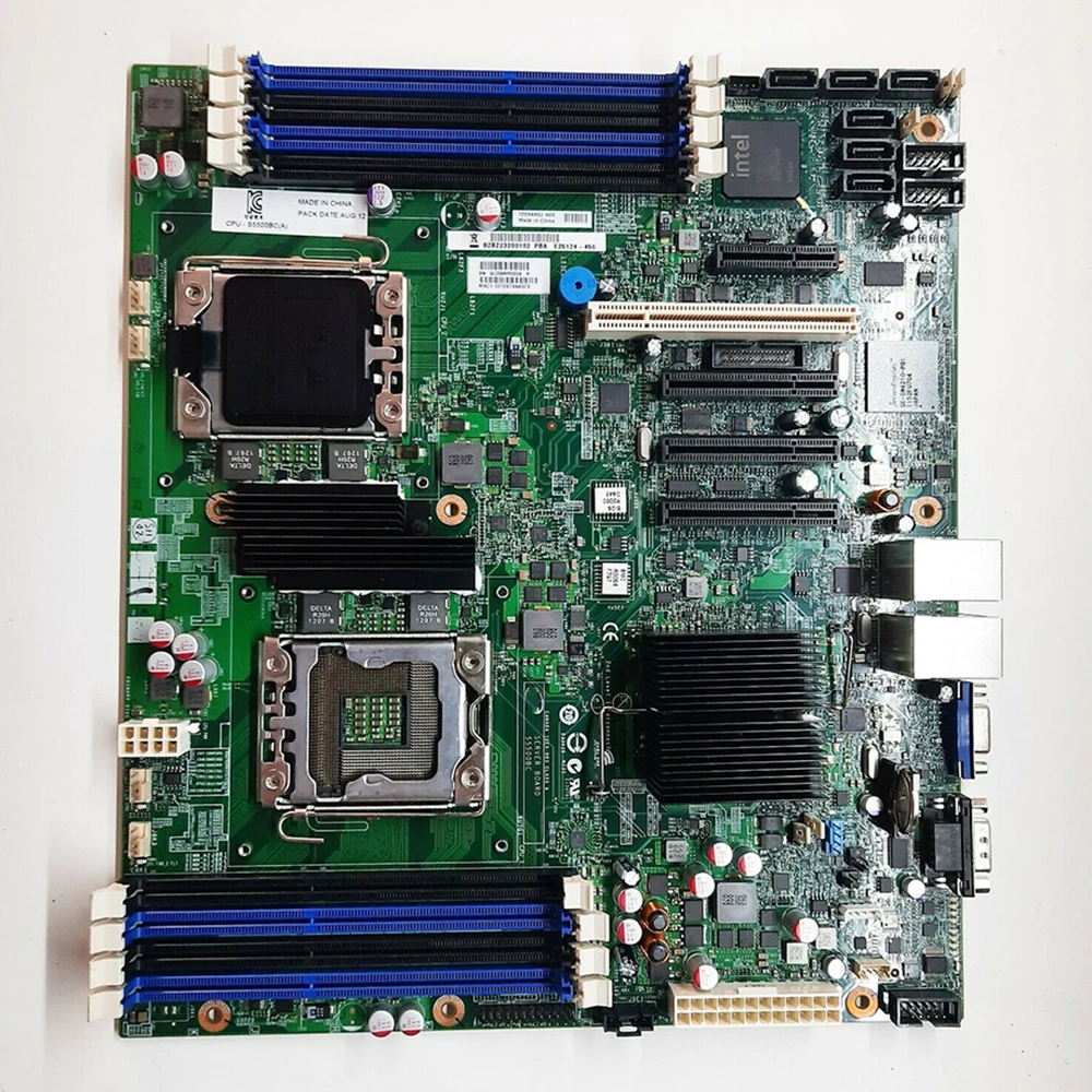 Placa base de servidor para Intel T260 G2 G3 1366 S5500 X5570 completamente probada S5500BC - imagen 5