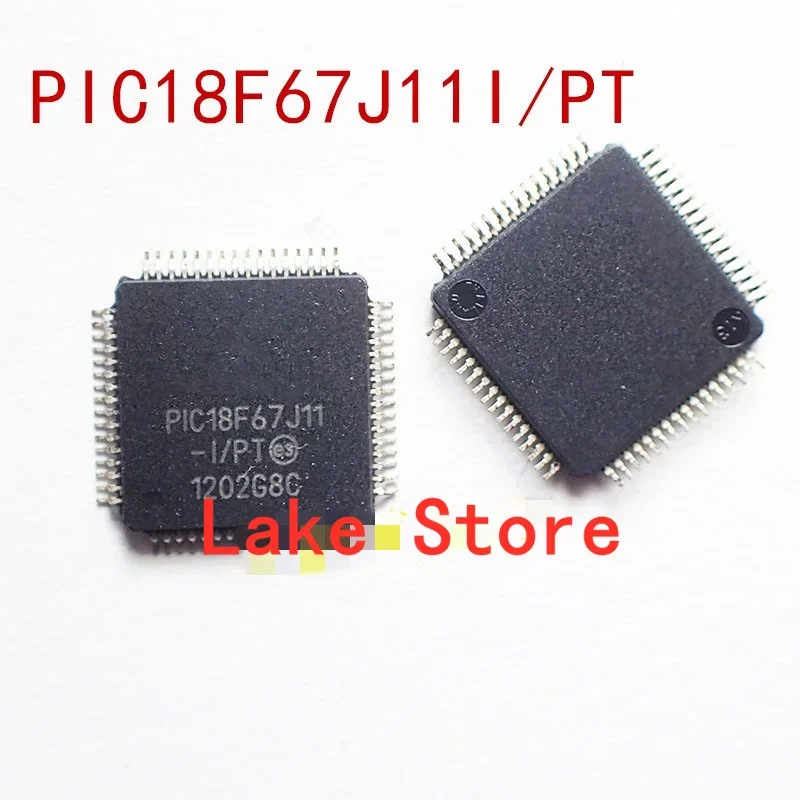 Derecho 5 unidades/lote PIC18F67J11-I/PT PIC18F67J11 PIC18F67J11-I/ QFP En stock bueno
