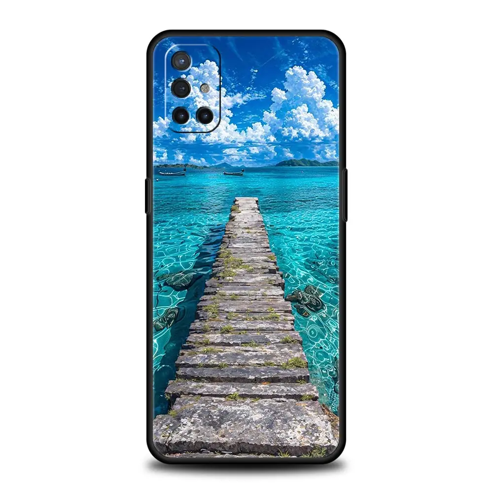 Funda de teléfono para OnePlus 12 11 10 9 Pro 9T 12R 10R 9R 9RT 10T 8T 7T Nord 2T CE 2 5G N200 N10 N100 cubierta hierba de la suerte - imagen 2