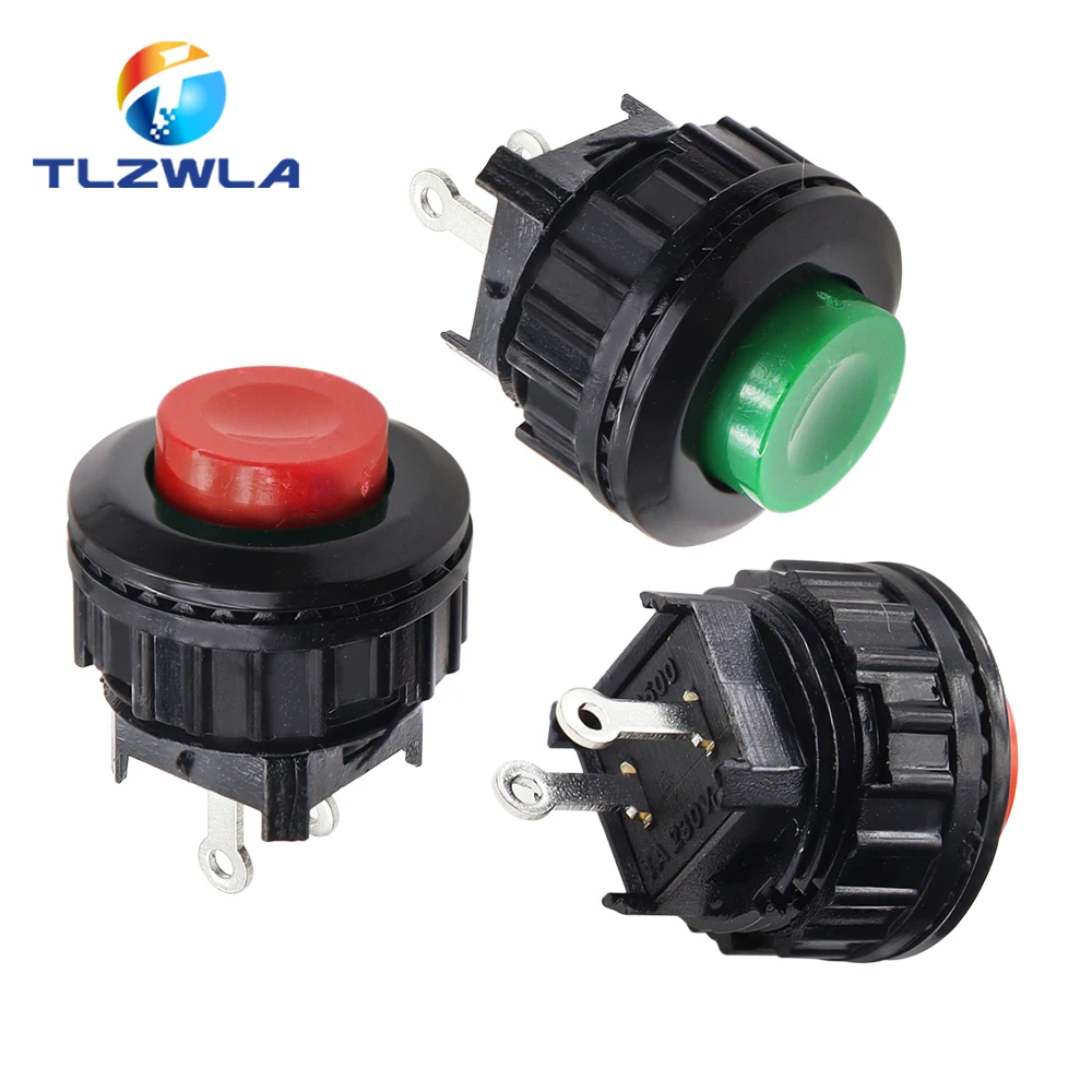 Interruptor de botón de Reinicio automático desbloqueado, piezas de 10 DS-500, normalmente abierto y pulsado, 14mm, DS-501 - imagen 2