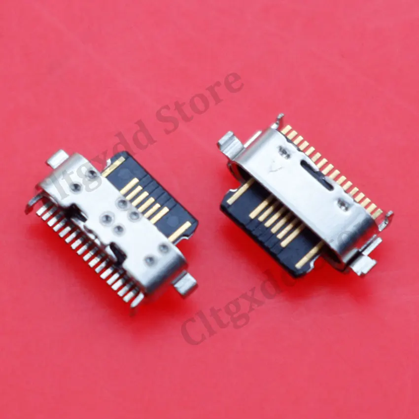 Cltgxdd conector de puerto de carga tipo C para Motorola Moto G30 XT2129 XT2041 E8 G7 G8 Power XT1955, 2/5/10/20 Uds. - imagen 3