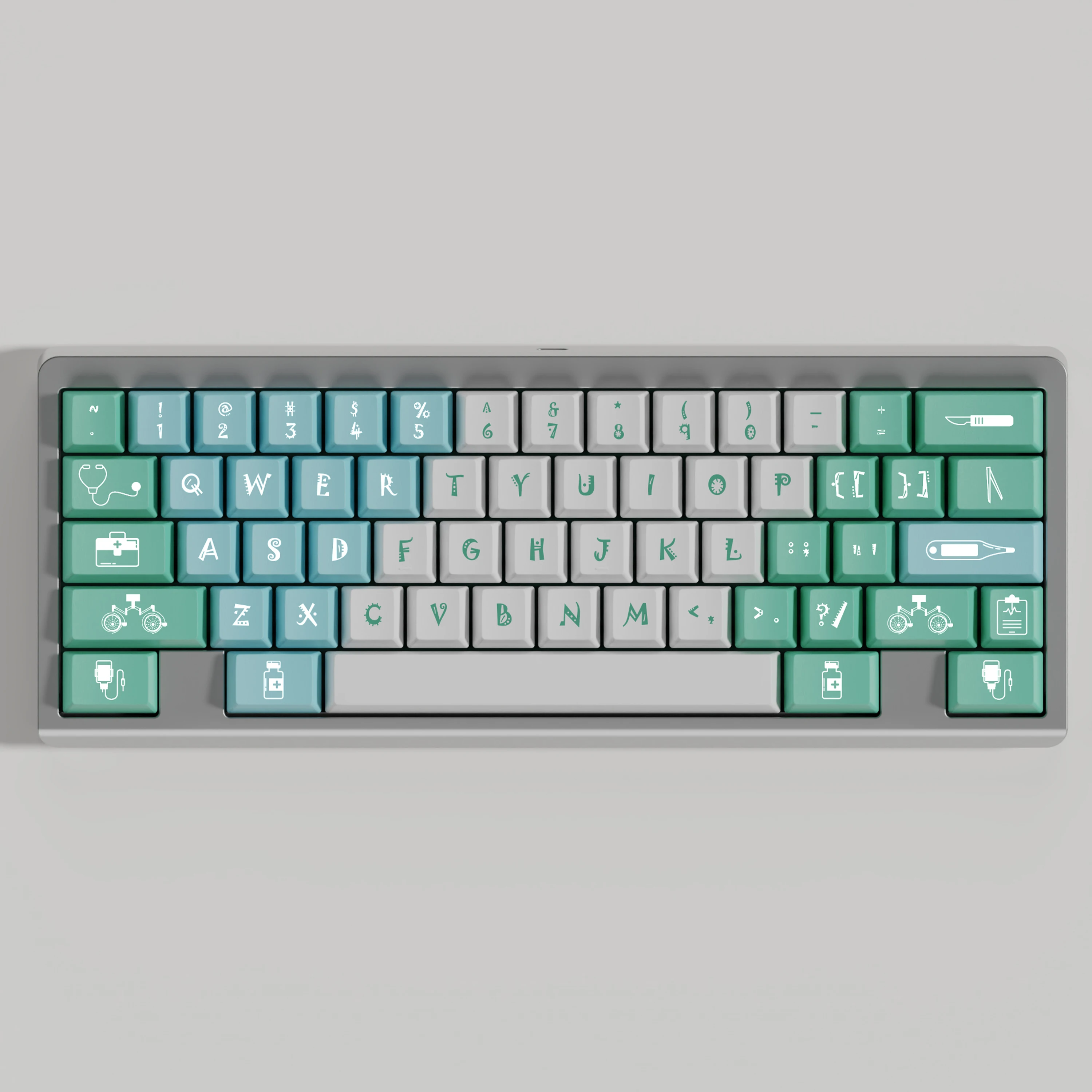 GMK Medicine Keycaps 135 Keys PBT Material Cherry Profile DYE-SUB For MX Switch 61/64/68/71/75/84/87/98/104 Mechanical Keyboard - imagen 2