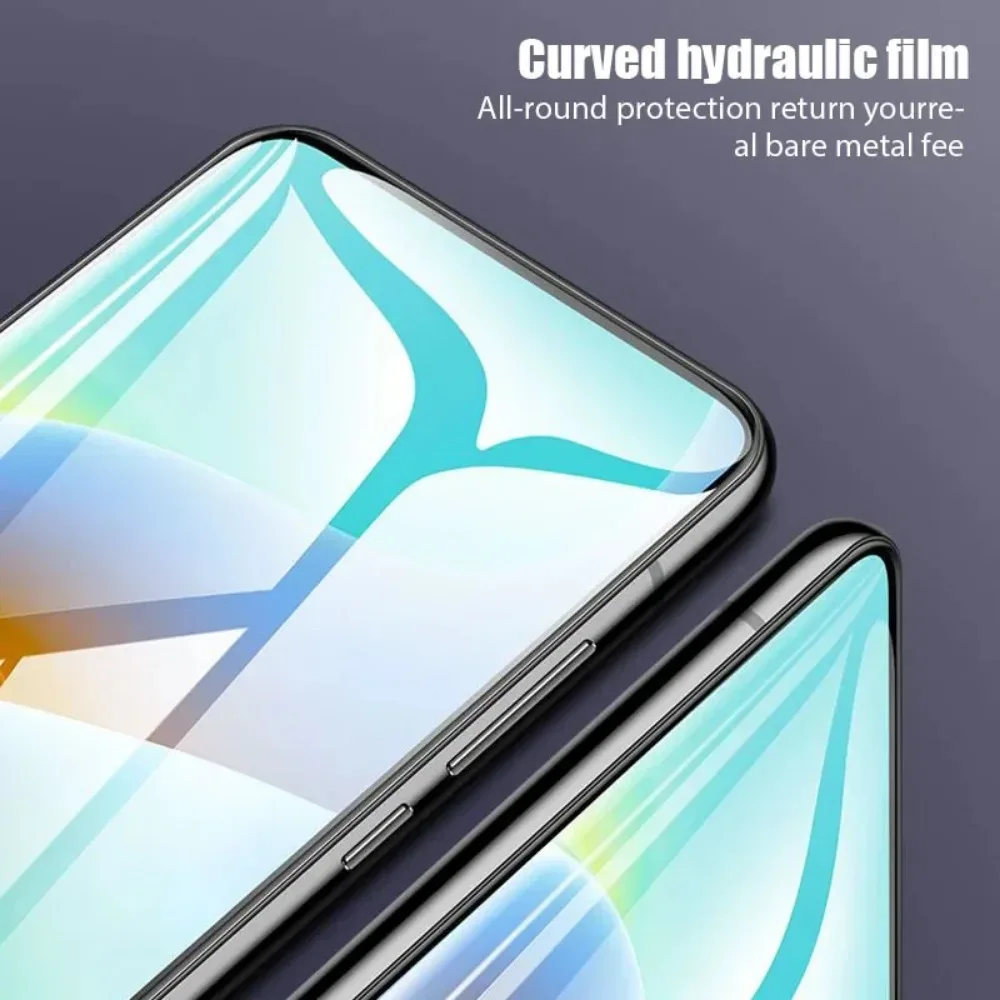 4in1 Hydrogel Film for Xiaomi Redmi Note 10 Pro 9 8 Pro 10S 9S 8T Camera Lens Screen Protector for Redmi 9 9T 9A 9C NFC Film - imagen 4