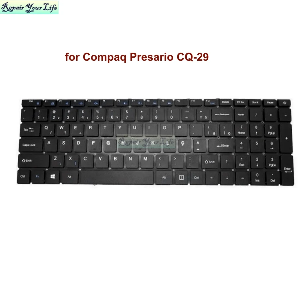 Teclado PT-BR Brasil para Compaq presario cq-29 CQ29, multiláser Ultra UB520, UB521, UB522, Notebook, Portugués - imagen 3