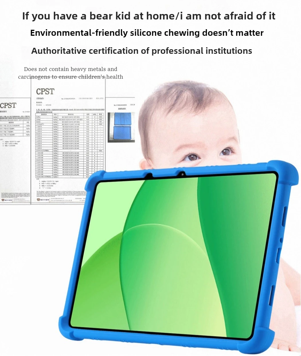 Funda suave para tableta Oppo Pad SE, carcasa protectora de silicona de cuerpo completo a prueba de golpes con soporte, 11 pulgadas, 2025 - imagen 5