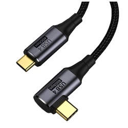 Cable USB 4.0 USB-C a USB-C Thunderbolt 3 8K 60Hz 100W MacBook Pro