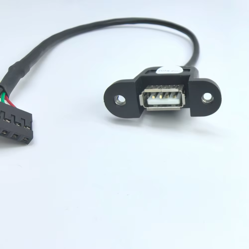 Cable Extensión USB 2.0 a Dupont 5 Pines 30 cm - imagen 3