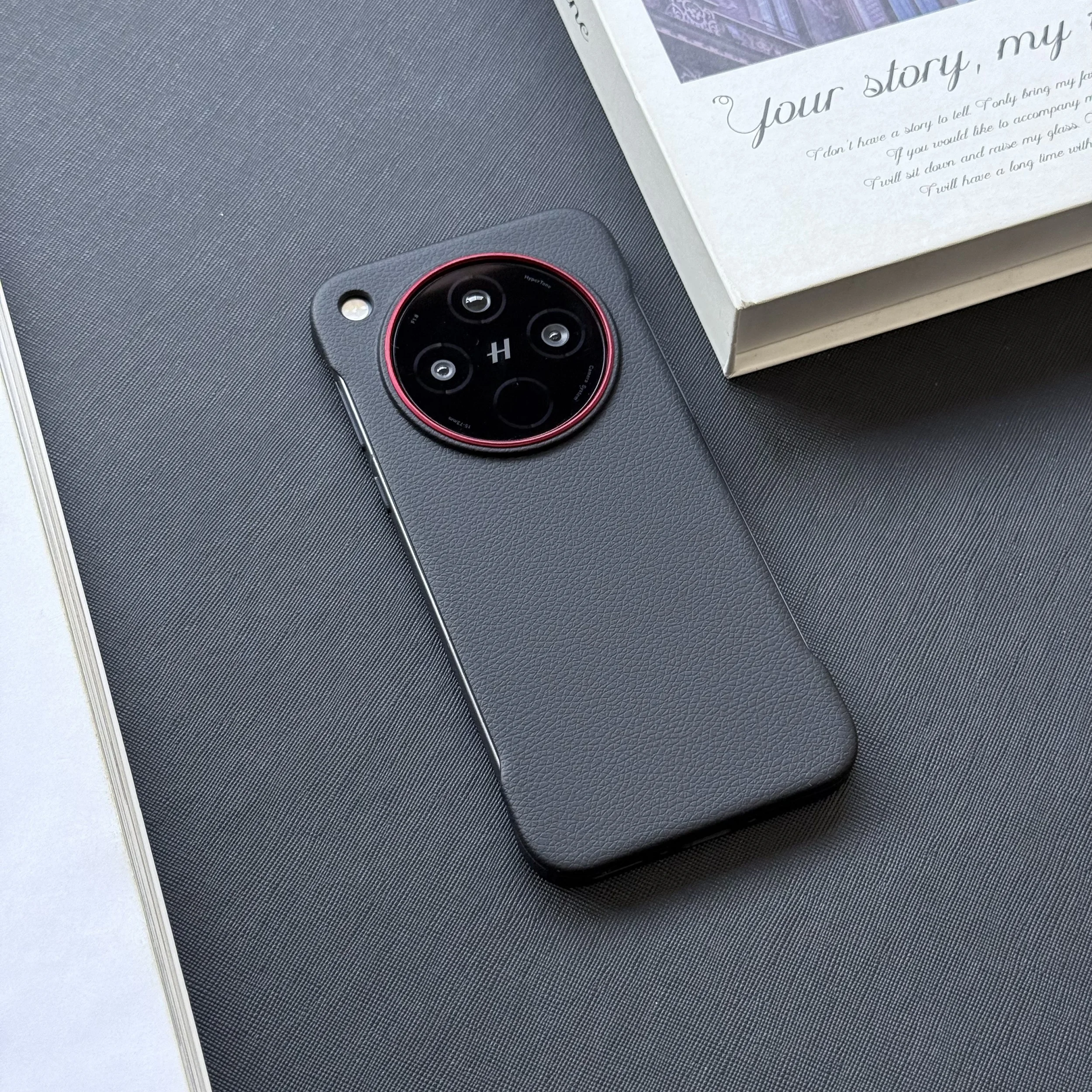 Para OPPO Find X8 Pro Funda de cuero de lujo Litchi Grain Funda sin marco para OPPO Find X 8 Funda fina y ligera a prueba de golpes - imagen 2