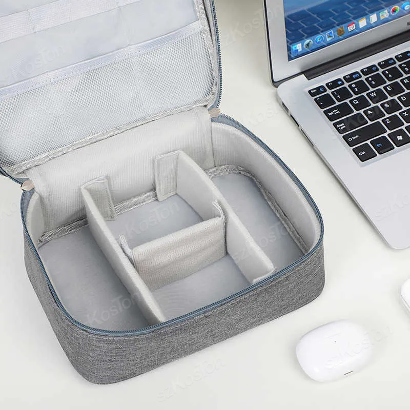 Estuche para proyector, bolsa de transporte para Mini proyector HY300 HY300 Pro HY320, bolsa de transporte de viaje, almacenamiento para proyectores - imagen 5