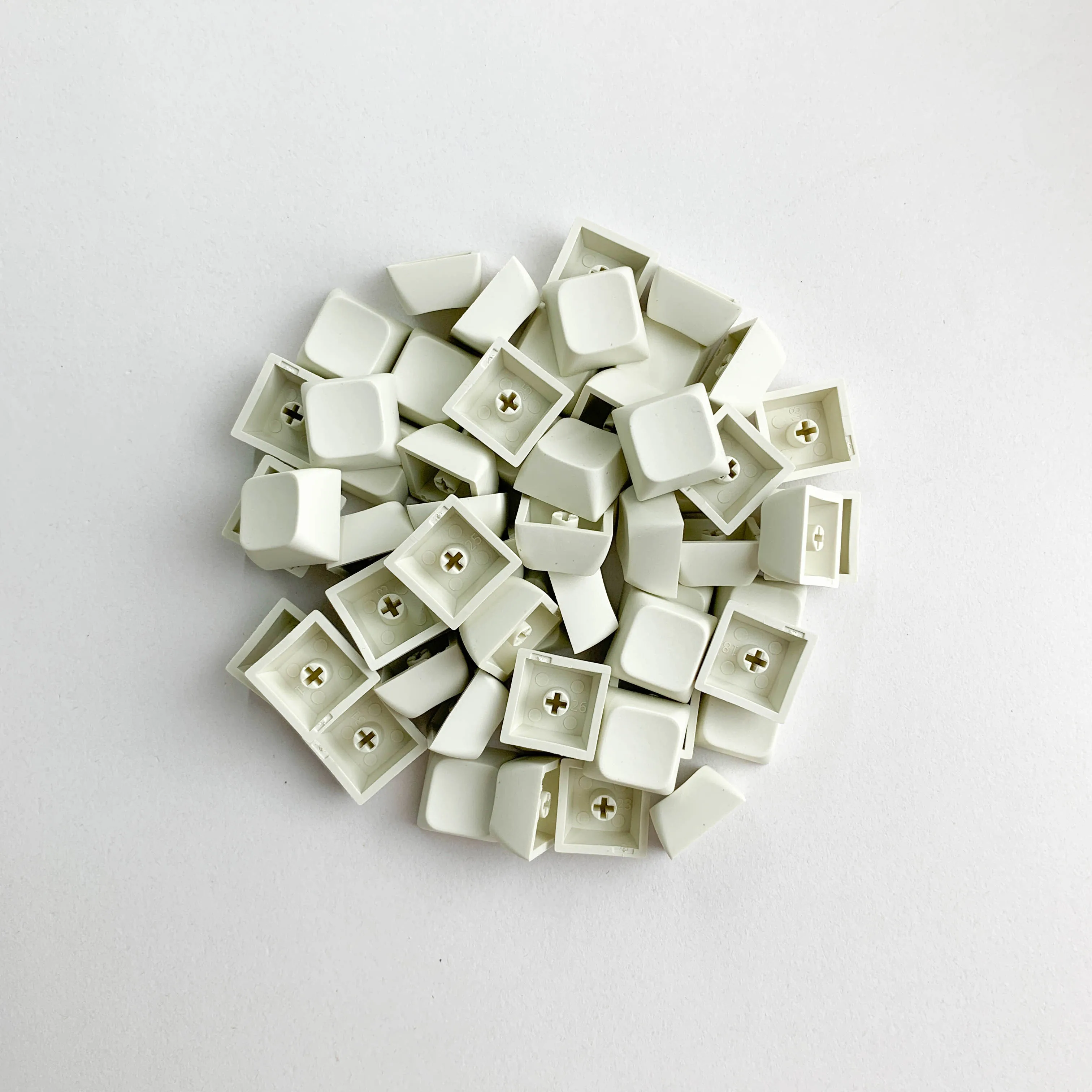 Teclas sin grabado perfil MOA/XDA Beige/color/gris teclas PBT personalizadas para teclado mecánico MX Cross accesorios regalos - imagen 2