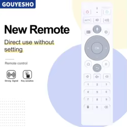 Control remoto por voz para Unblock Tech UBOX10 Android Media Streamer, nuevo