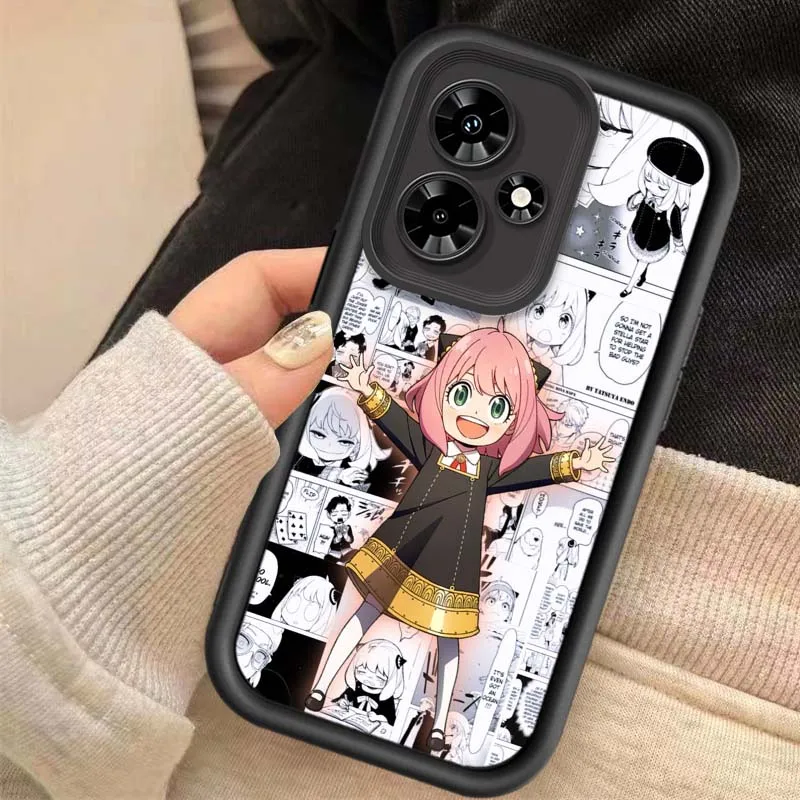 Anya Forger-funda de Anime para Infinix GT Hot 10 20 30 11 12 12i 20s 30i 40 40i 50 50i Pro Play NFC, funda de teléfono con escalera ocular - imagen 2