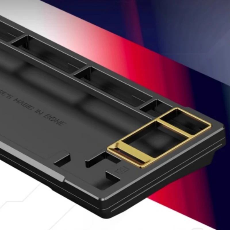 Carcasa de teclado mecánico ONE80, PCB, carcasa de aleación de aluminio mecánica personalizada Wooting80HE para teclado mecánico de eje magnético - imagen 4