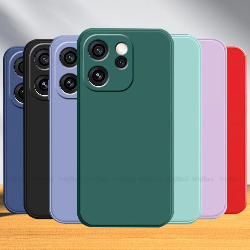 Para Reno 15 Pro funda Reno 15 Capas nueva armadura de silicona líquida a prueba de golpes teléfono parachoques trasero TPU Fundas suaves OPPO Reno 15 Pro - imagen 2