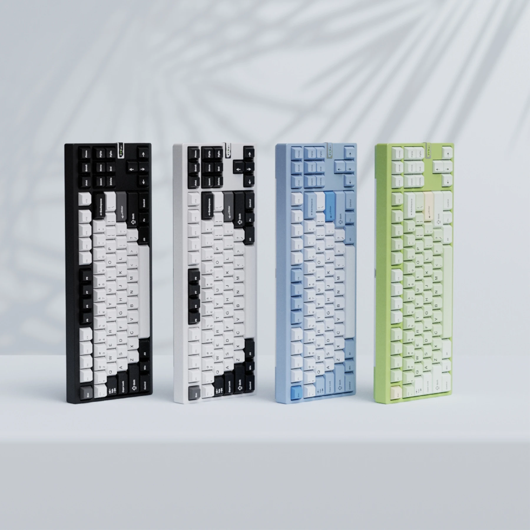 Teclado Chilkey ND TKL con diseño 80% de aluminio CNC, teclado mecánico inalámbrico sin llave para juegos para Mac, Windows