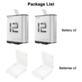 2pcs Batteries