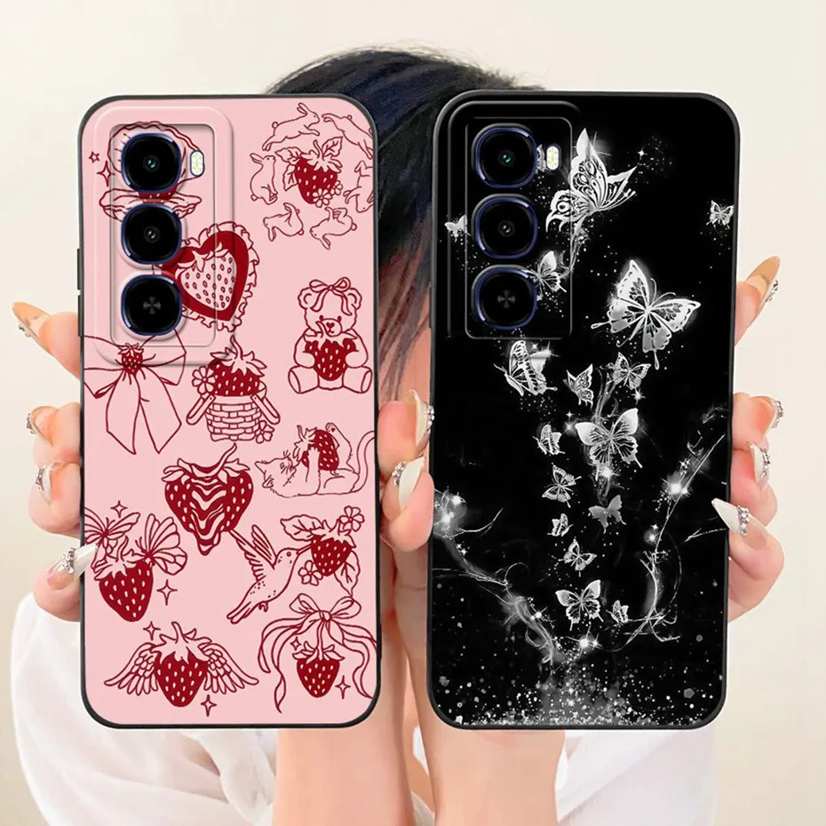 Nueva funda de teléfono de moda para Itel City 100 fundas de silicona suave para Itel City100 fundas a prueba de golpes parachoques - imagen 5