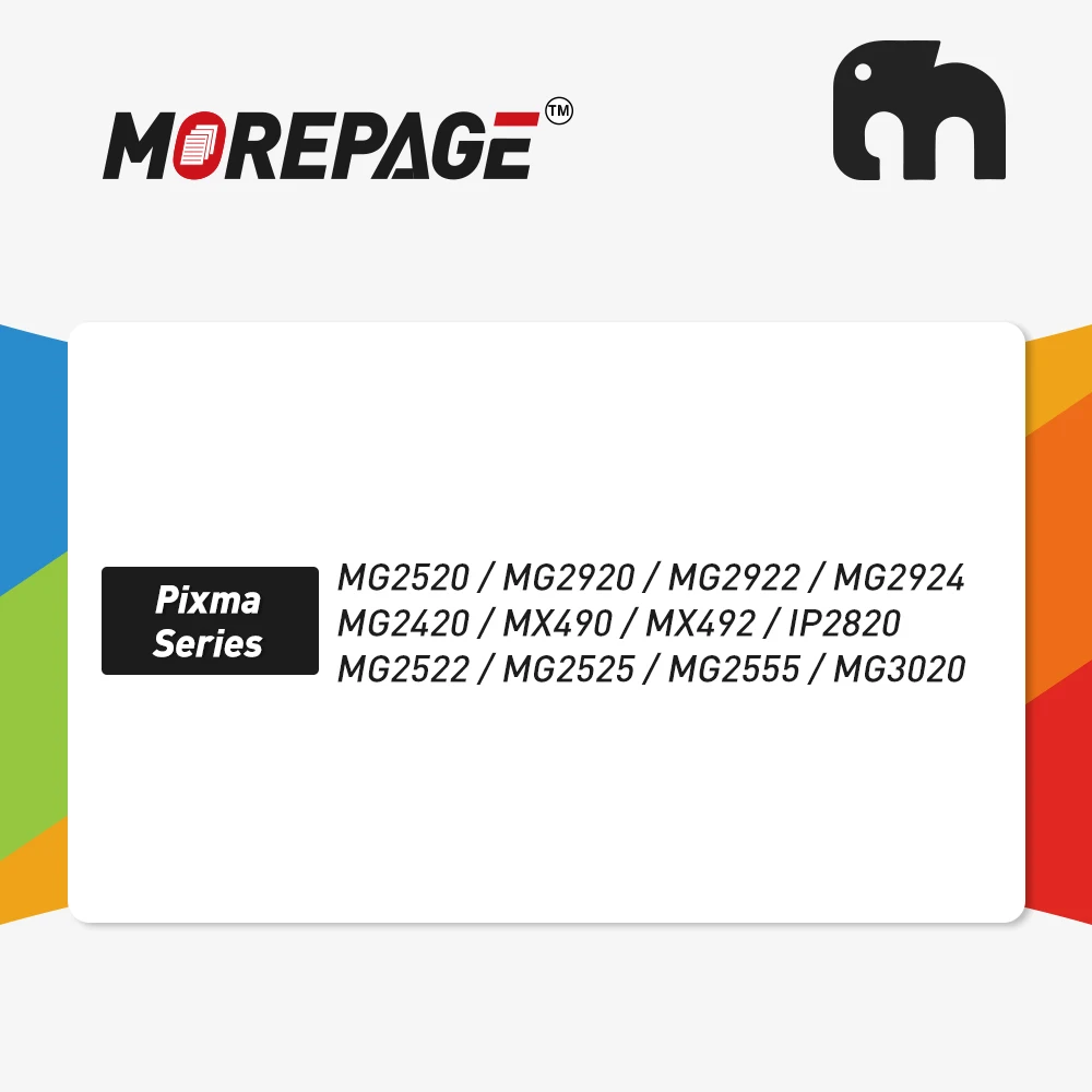 QSYRAINBOW para cartuchos de tinta PG245 CL246 para Canon PG-245 246 para impresora MG2924 MX492 MG2520 TS302 TS3120 TS3122 - imagen 2