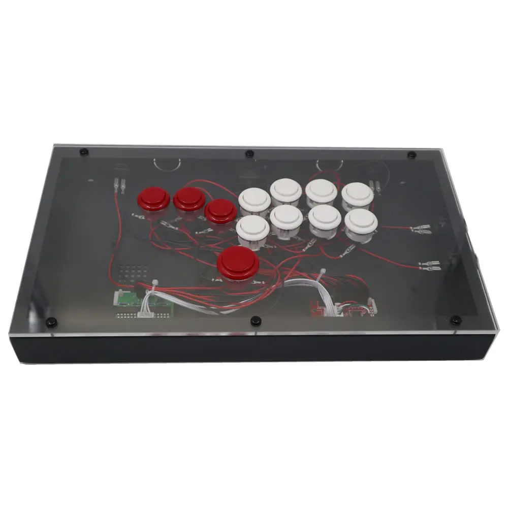 Panel de caja de fuego para RAC-J800B, controlador de juego de todos los botones, estilo Hitbox, Arcade - imagen 4