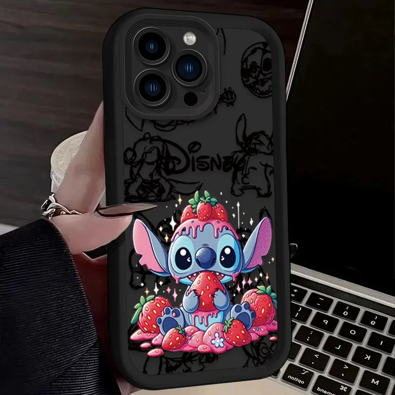 Nueva funda de teléfono con diseño de fresa y punto de dibujos animados para OnePlus 12 12R 11 11R 10R 8T Nord CE 2 3 4 Lite 5G, funda trasera de silicona suave - imagen 3