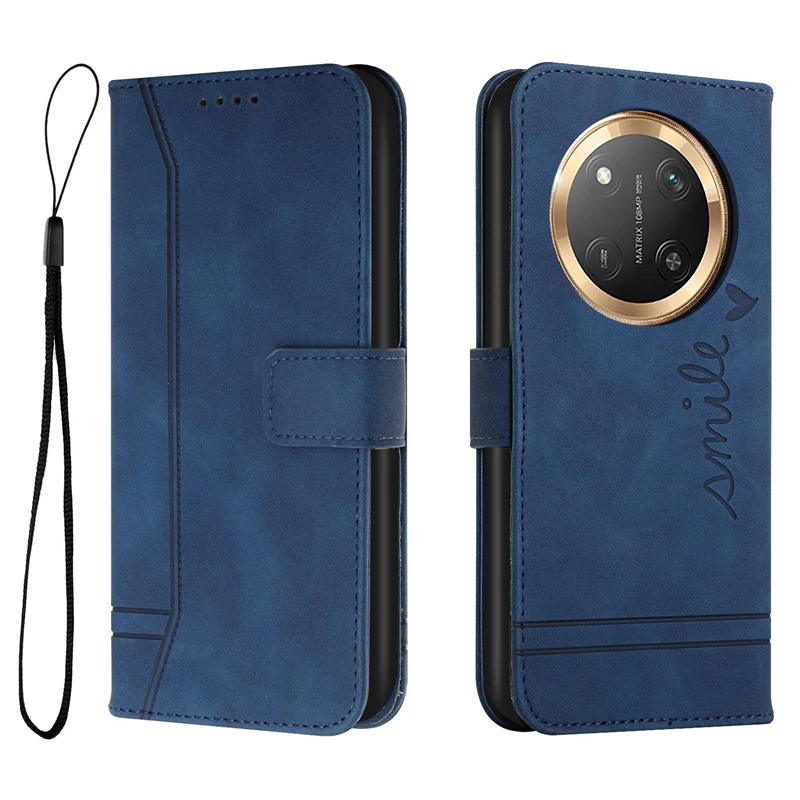 Para Honor Magic 7 Lite Funda de cuero con tapa para Coque Honor Magic7 lite Magic 7 6 Pro 6Lite funda de teléfono tipo billetera magnética - imagen 4