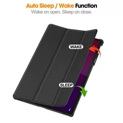 Para Lenovo Xiaoxin Pad Pro GT 11,1 2025 funda TB710FU triple PU soporte de cuero funda para tableta para Xiaoxin Pad Pro GT funda de 11,1 pulgadas