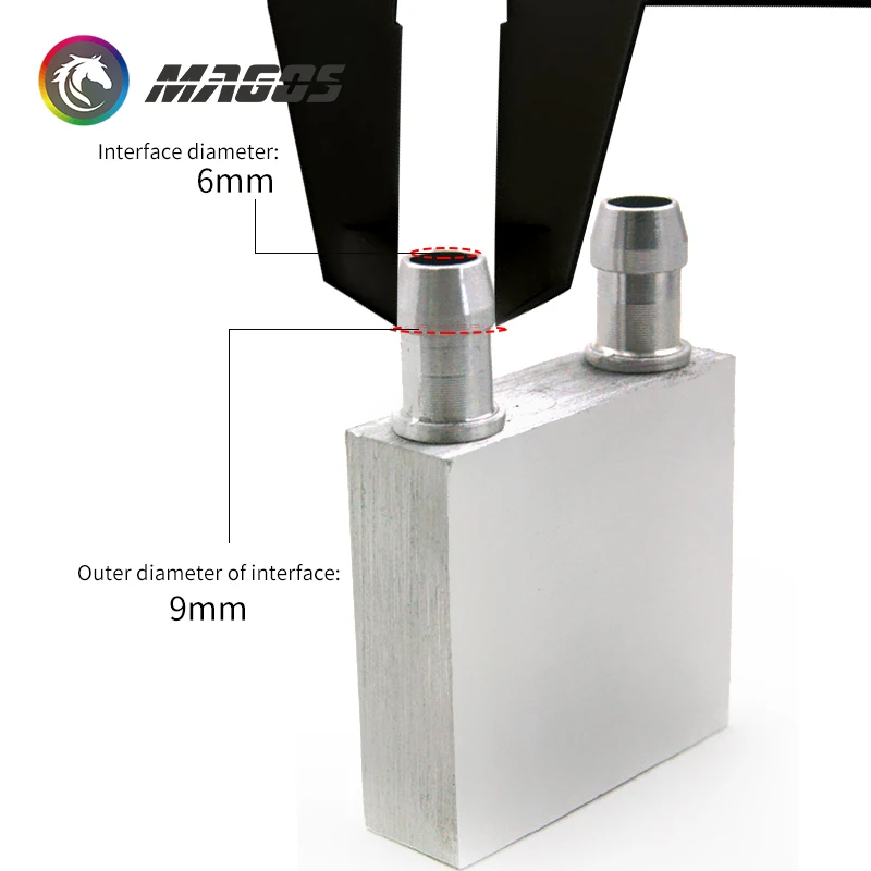 Radiador Refrigeración Líquida 120mm – Disipador CPU Aluminium - imagen 2