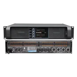 AMPLIFICADOR DE POTENCIA 4x1350W 2x2350W, sistema de sonido Line Array de 2/4 canales, Audio profesional 2U Post Amp para escenario, cine en casa, DJ