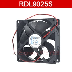 Ventilador PC 90mm 12V DC silencioso alto flujo para Refrigeración