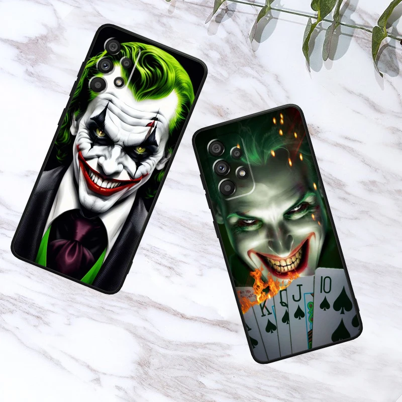 T-The J-Jokers Art Fashion para Samsung Note 20 10 Ultra Plus A31 A14 A12 A70 A34 A25 A04 A05 A15 A24 5G funda trasera negra para teléfono - imagen 3