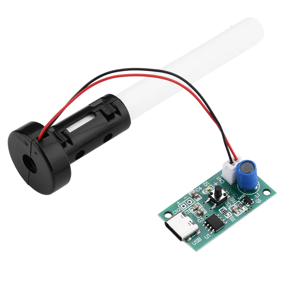 Mini humidificador USB DC5V, controlador de niebla, placa de circuito, nebulizador, película de atomización, hoja de atomizador, Kits Diy tipo C/Micro USB